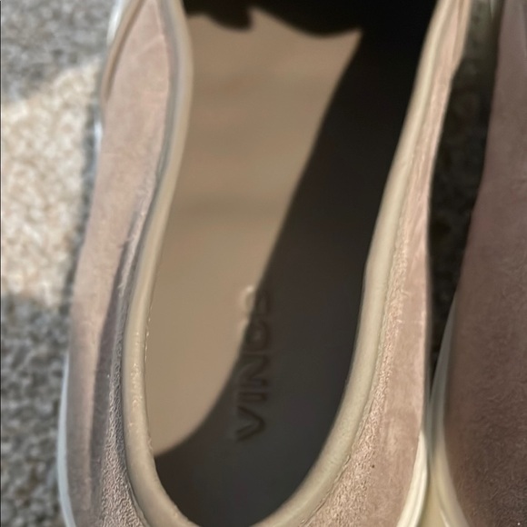 VINCE Platform Slip-On Suede Sneakers - Picture 5 of 15